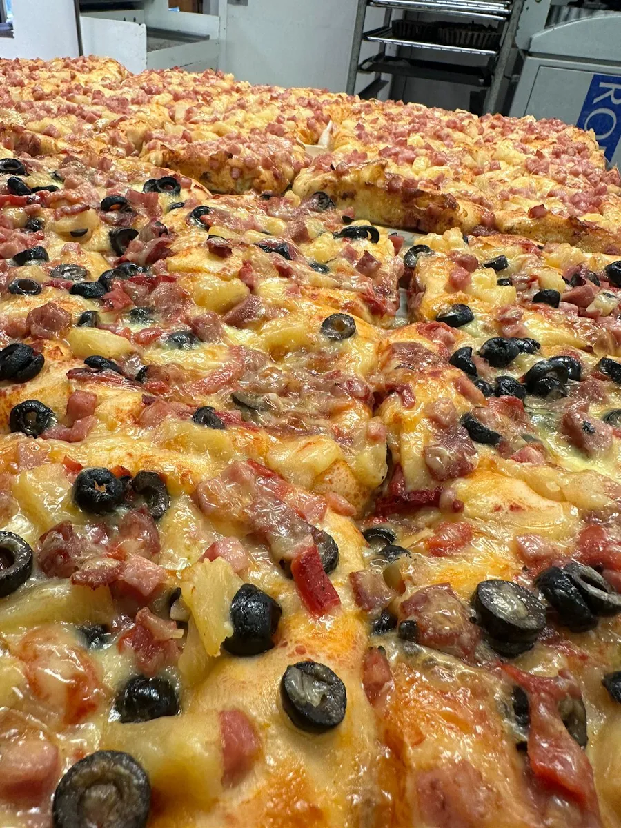 Pizza - Slab, Tas's Bakery