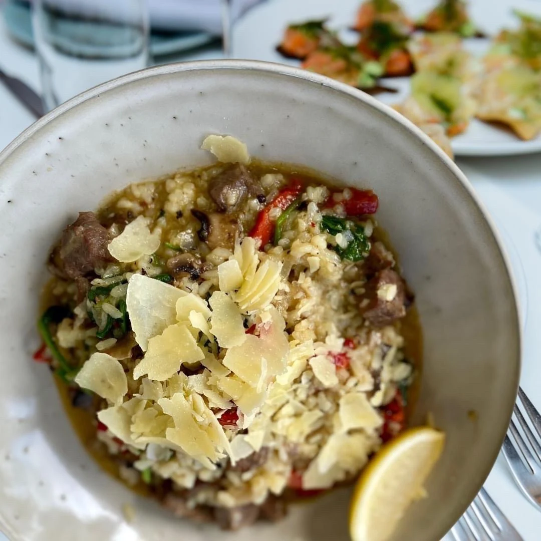 Chicken Risotto, Jetty's Pizza
