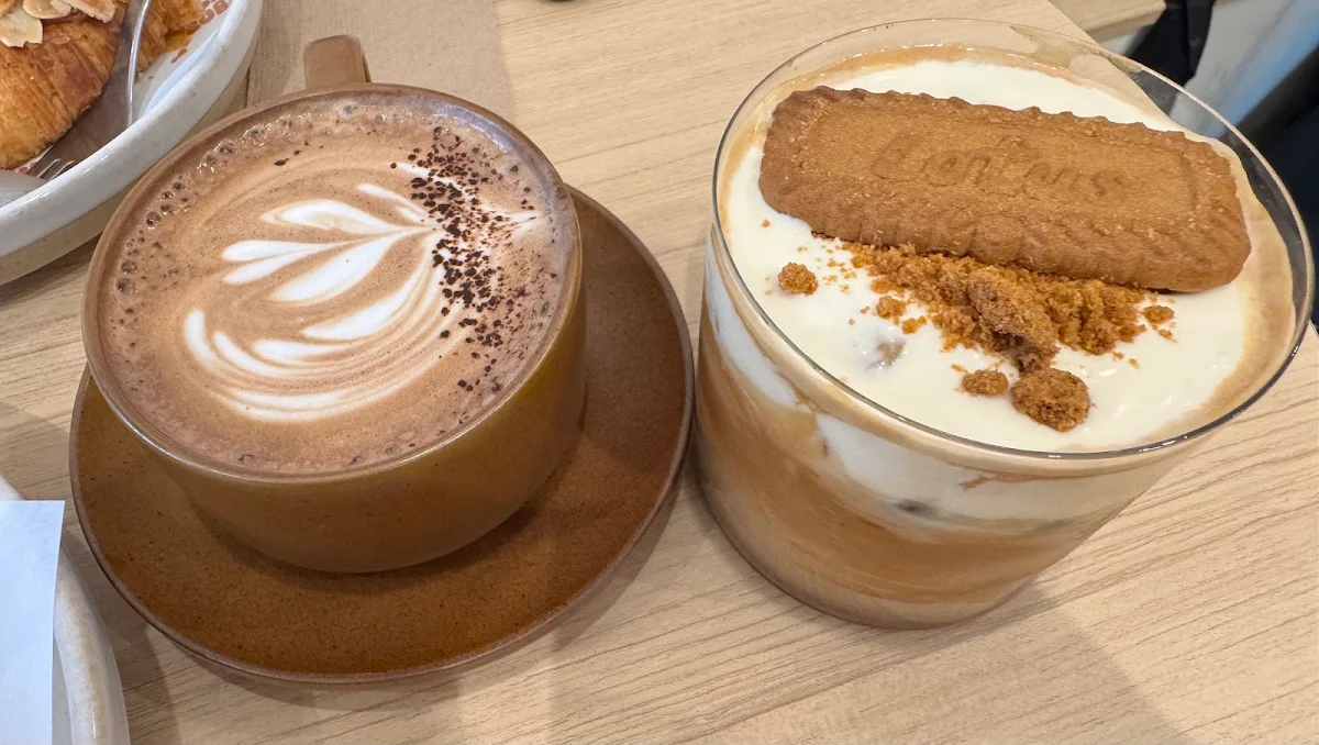 Biscoff Latte, Chubby Cubby Cafe (Westfield Sydney)