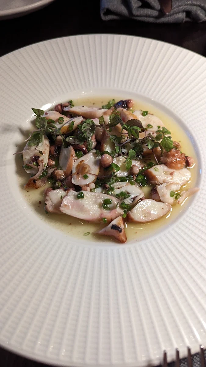 Grilled Octopus, Cinder