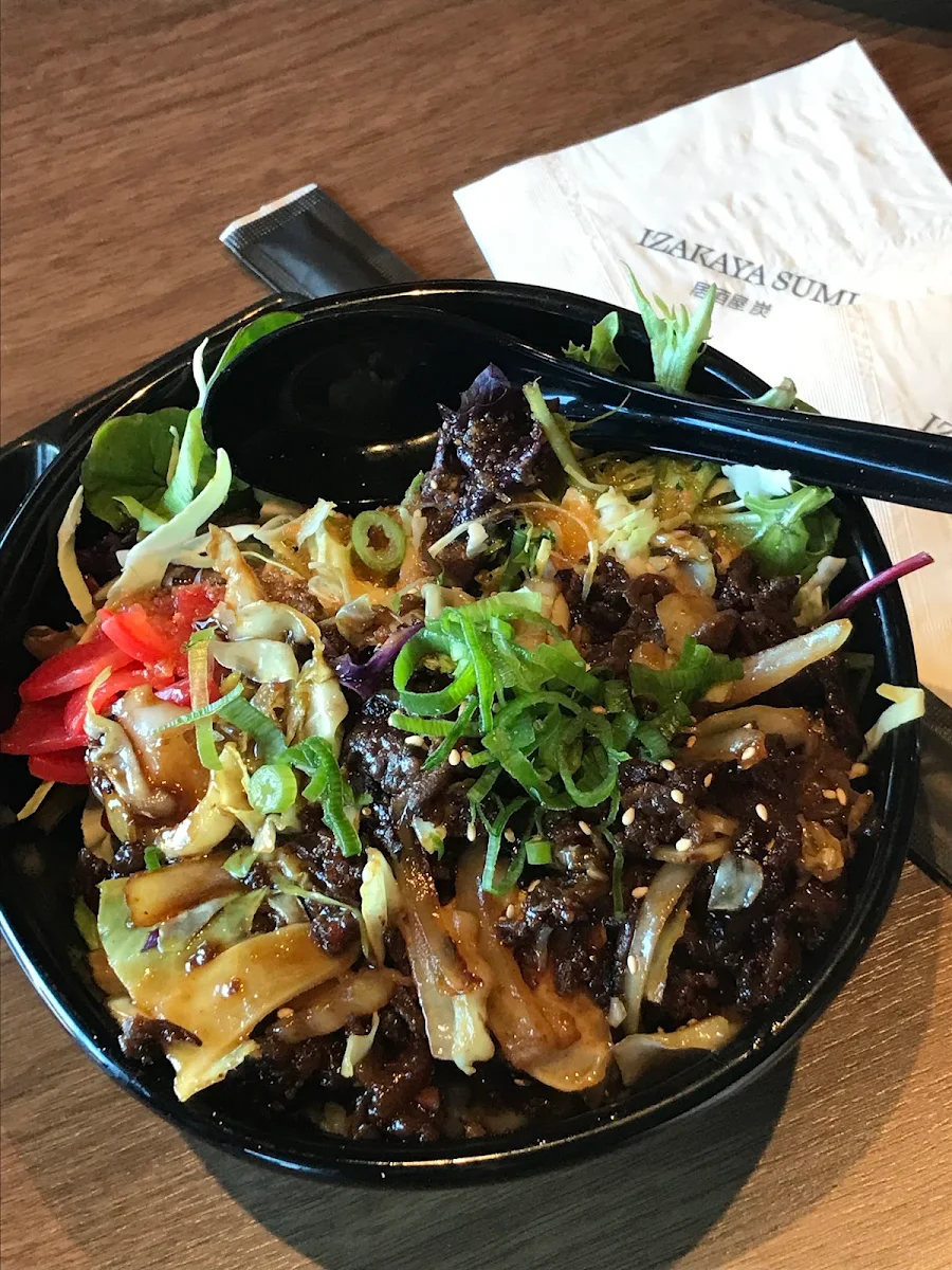 Teriyaki Beef Donburi