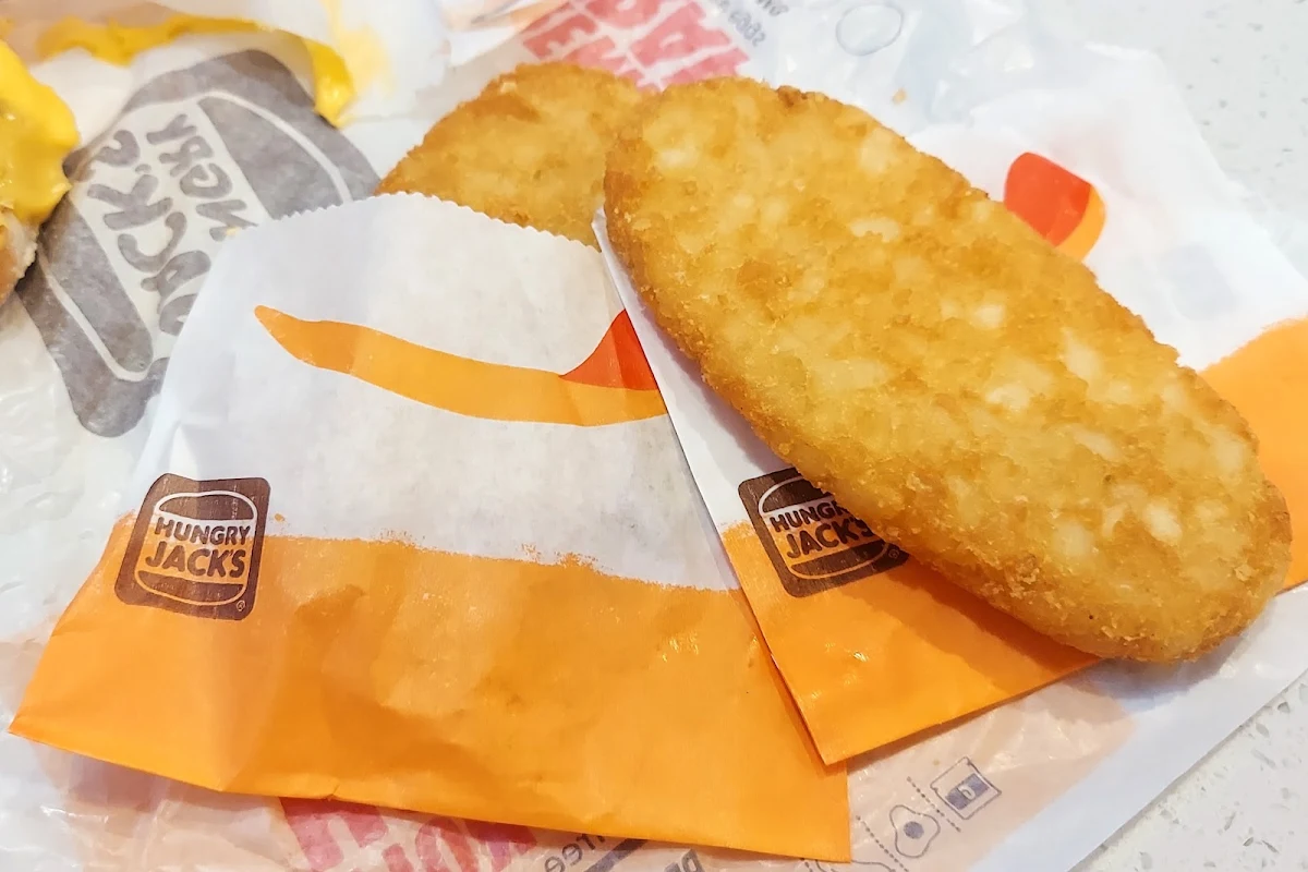 Hash Brown, Hungry Jack's Burgers Werribee
