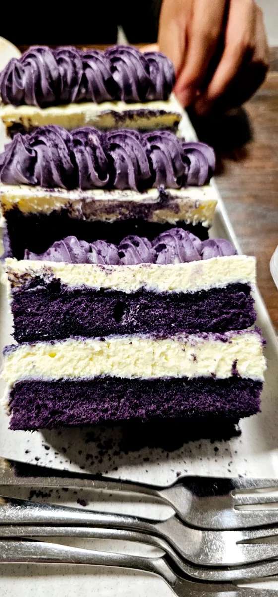 Ube Cake, Q Eats