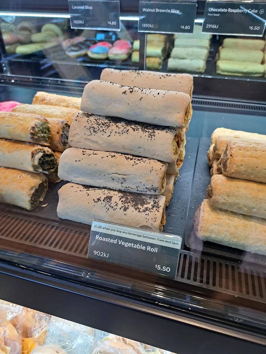 Roasted Vegetable Roll, Starbucks South Brisbane