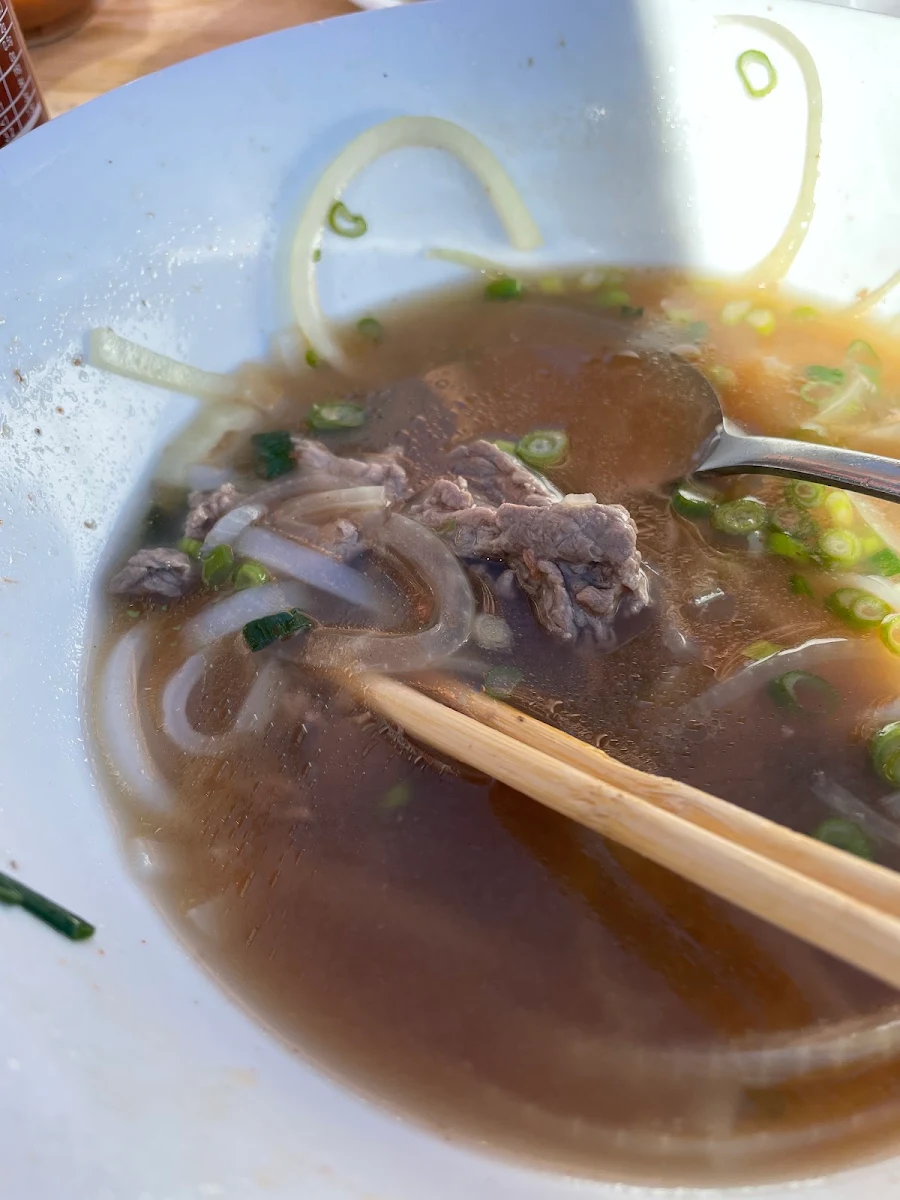 Beef Noodle Soup with Beef Slices
