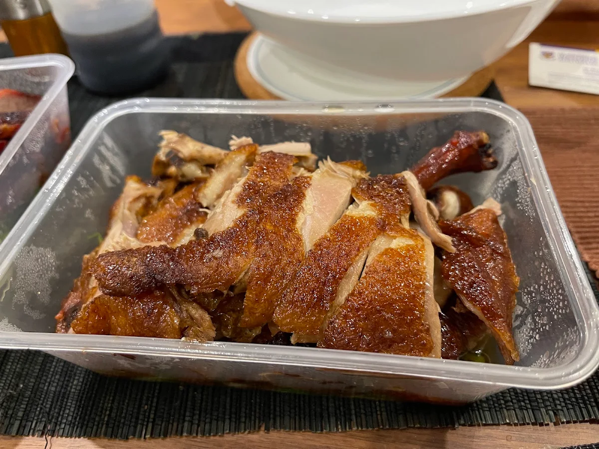 Half Chopped Roast Duck
