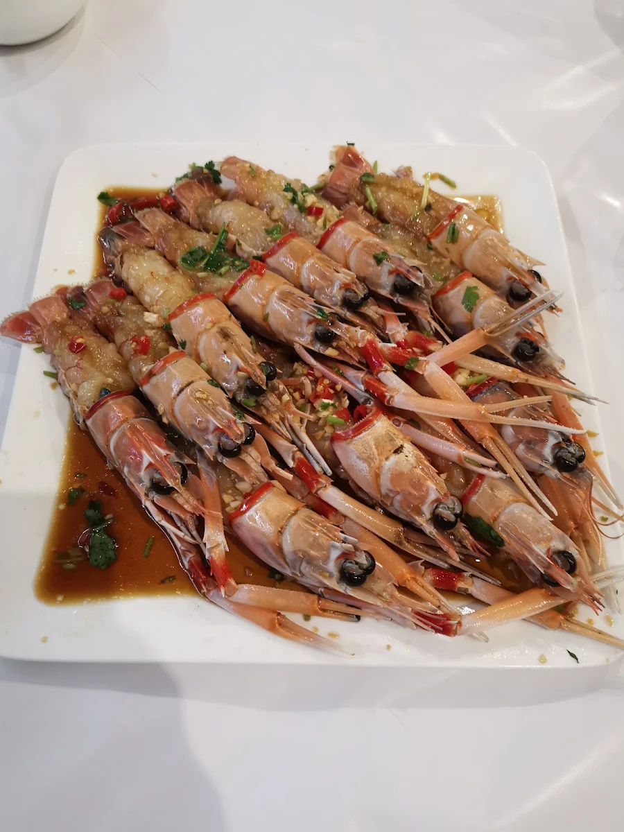 Raw Marinated Scampi, Chaozhou Malaya Bistro Cafe