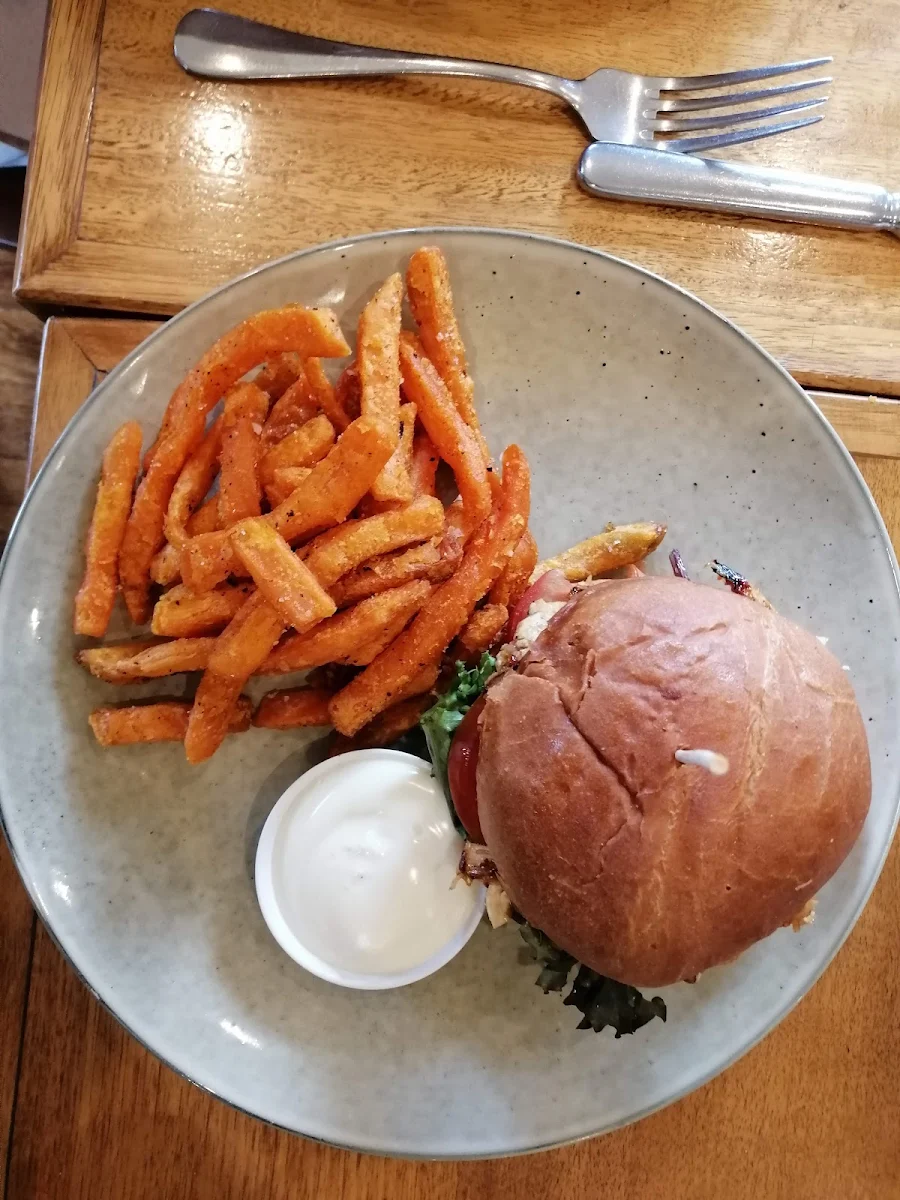 Mexican Style Chicken Burger