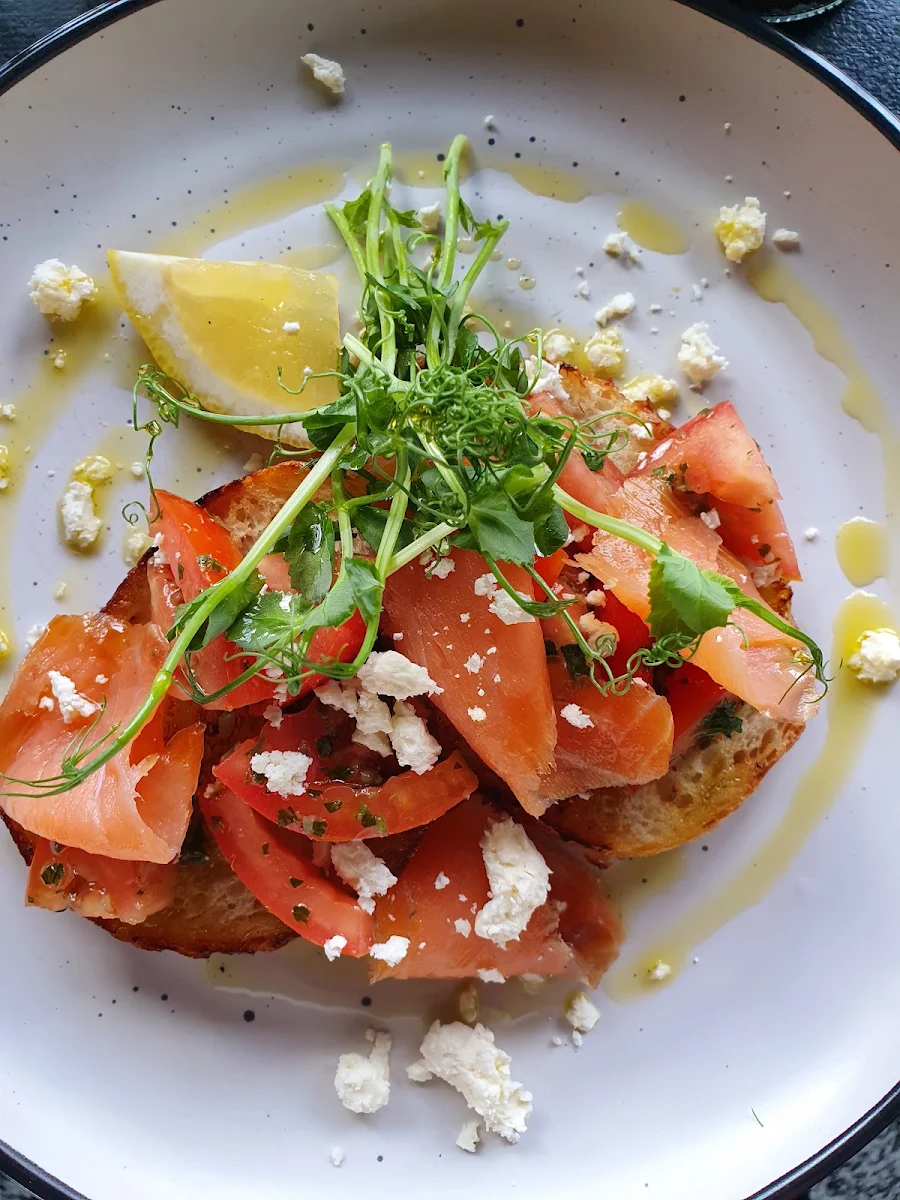 Smoked Salmon Toast Simple Name Delicious