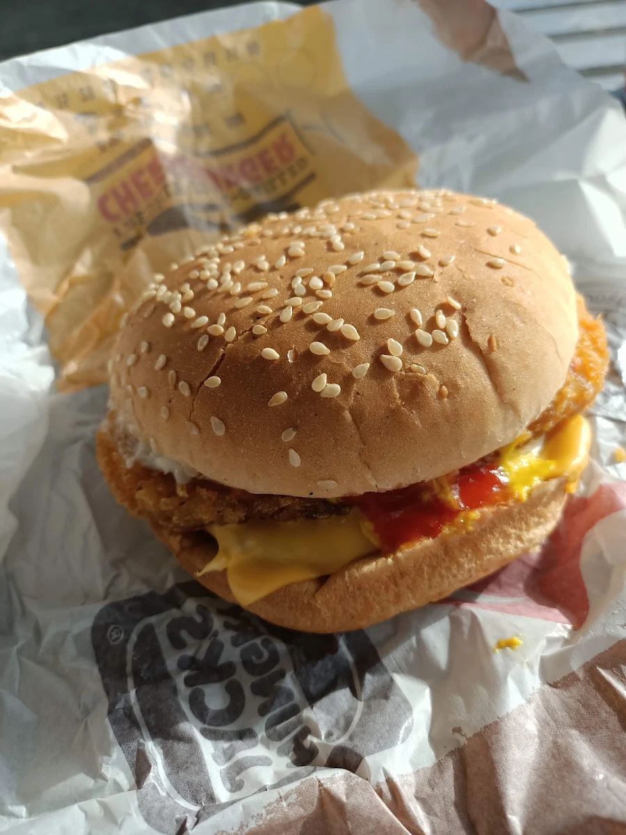 Hash Brown Cheeseburger