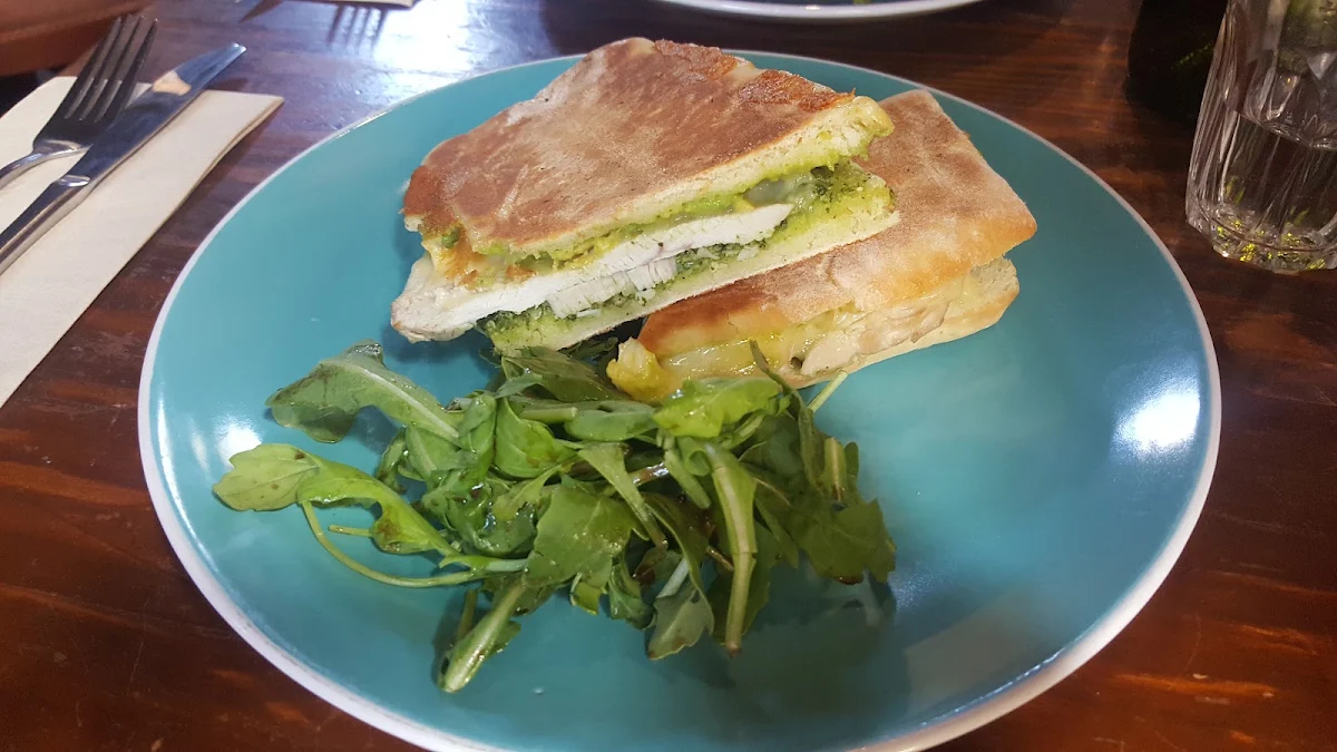 Chicken & Pesto Toastie