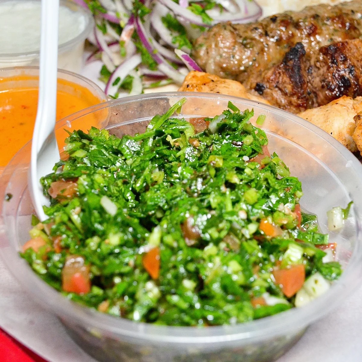 Tabouli, Cedar Wrap BBQ