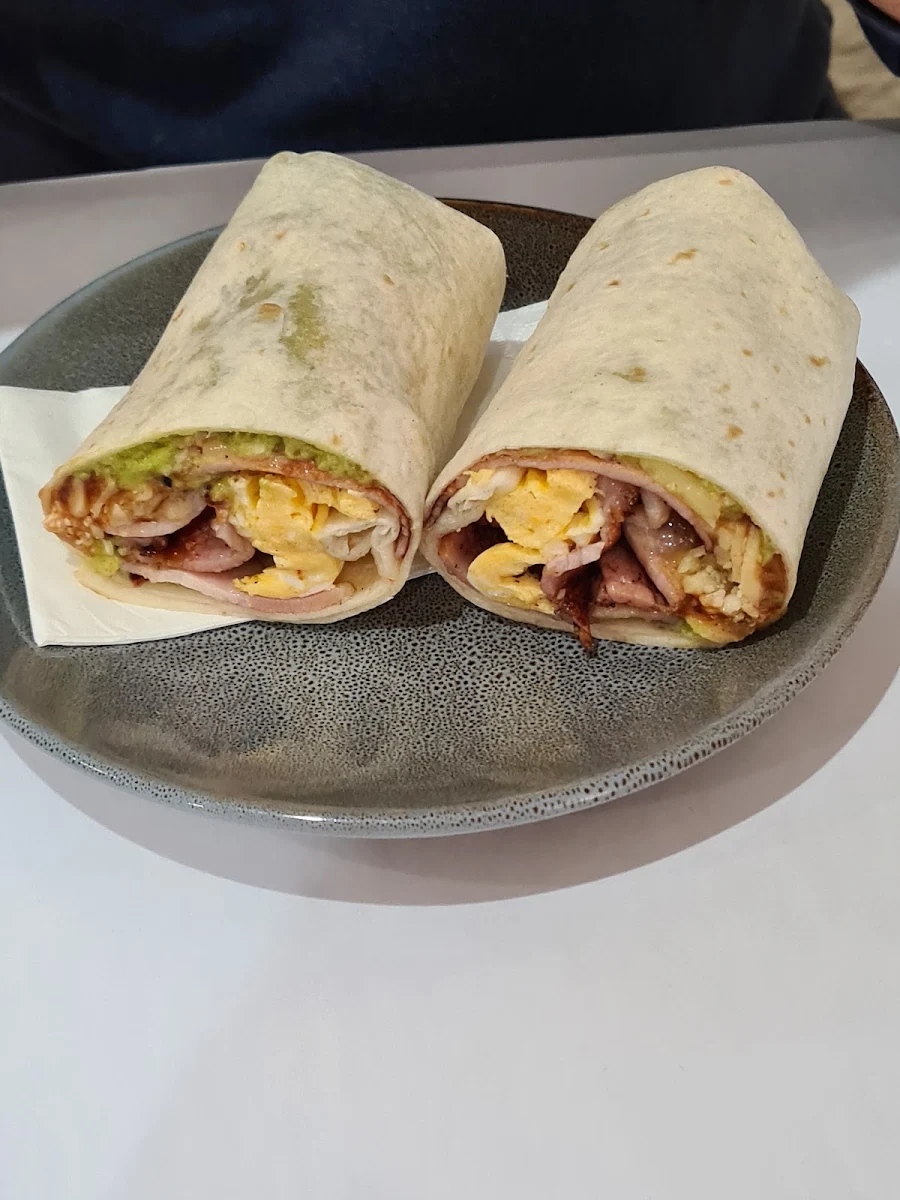 Avocado Breakfast Wrap
