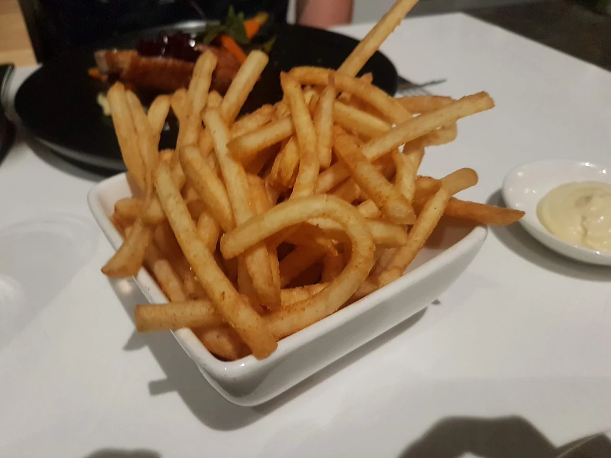 Fries, Alchemy Restaurant and Bar Brisbane