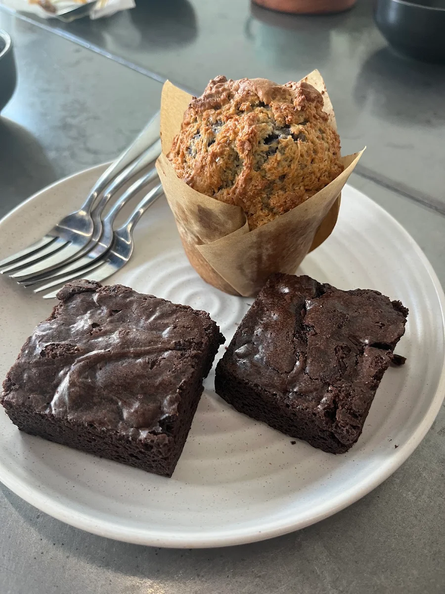 Home Made Brownie X 2, & LOCALS Cafe