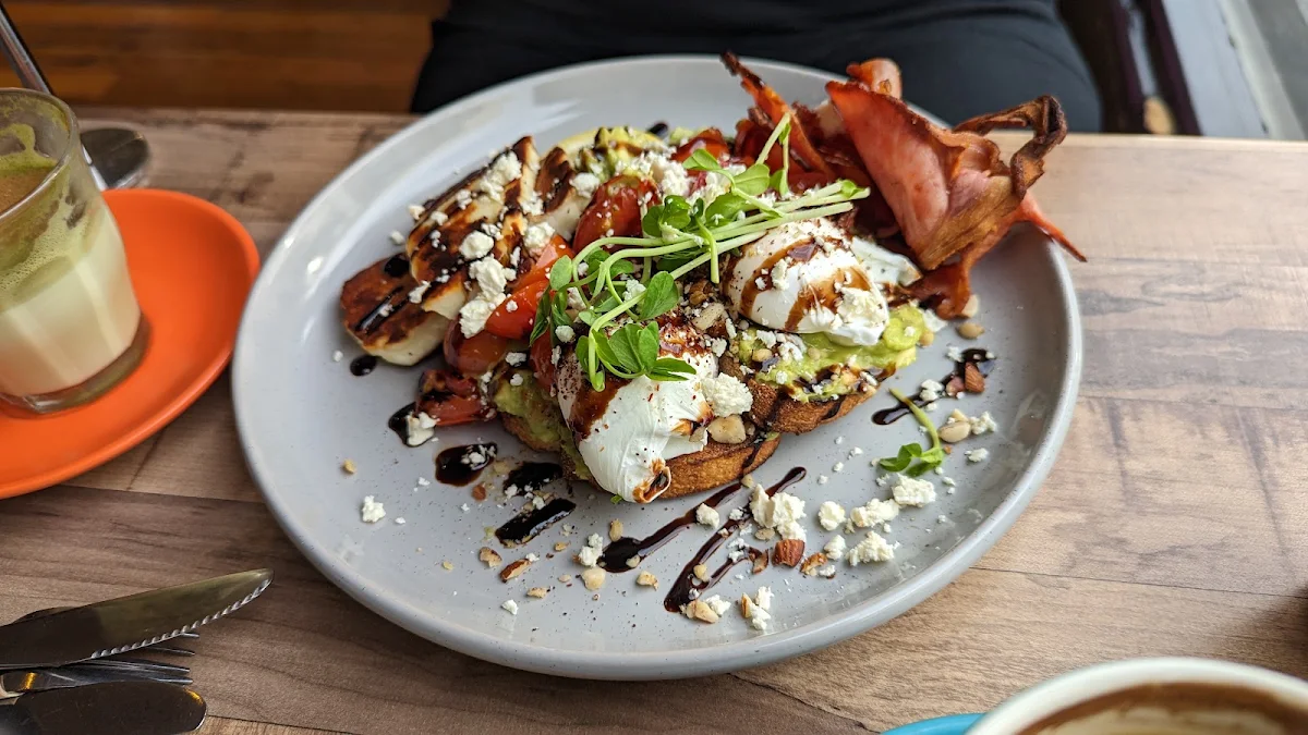 Poached Eggs and Crispy Bacon