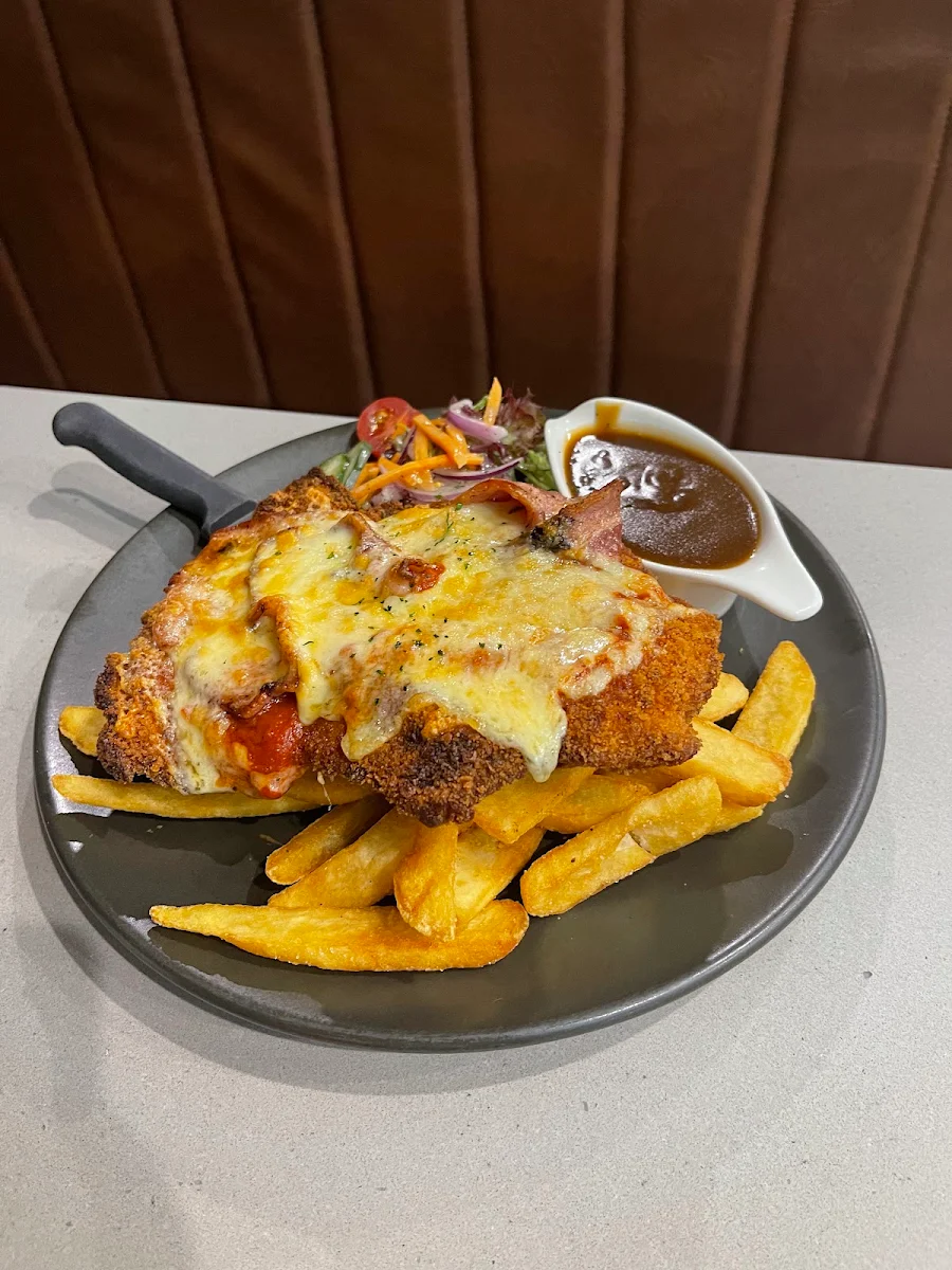 Chicken Schnitzel with Gravy