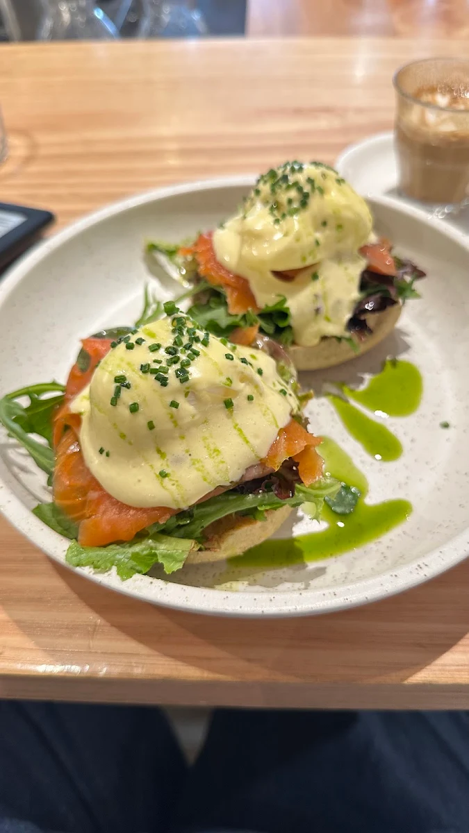 Egg Benedict with Salmon
