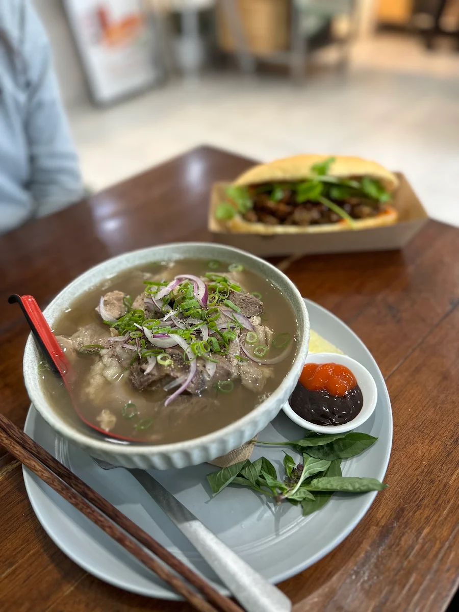 Sliced Beef Noodles Soup Pho Tai