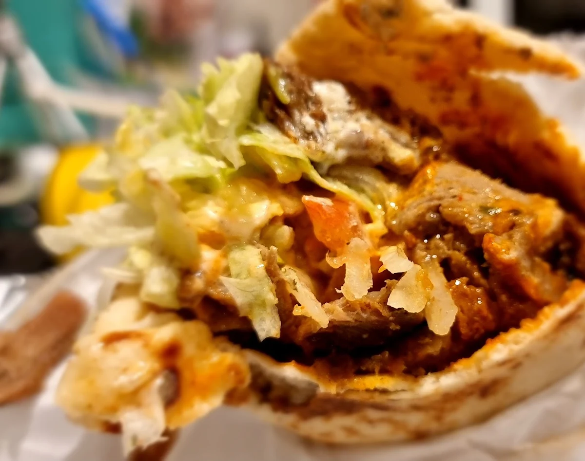 Lamb Kebab Extra Chilli Sauce