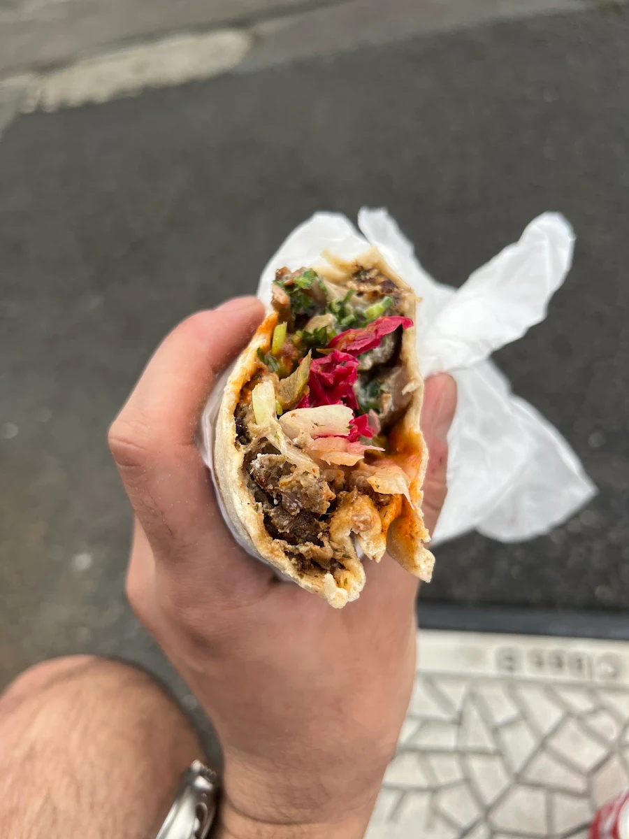 Lamb Souvlaki Roll