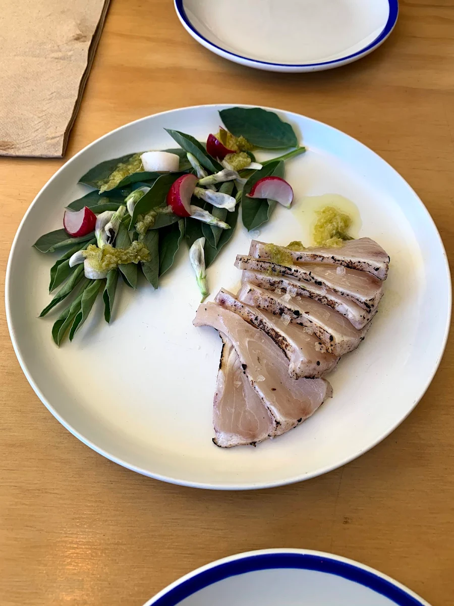 Tuna Carpaccio, Shucks Bar