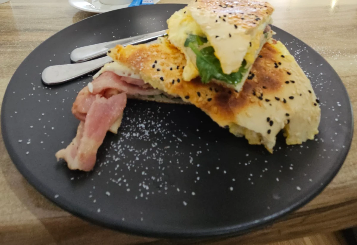 Bacon and Egg Roll