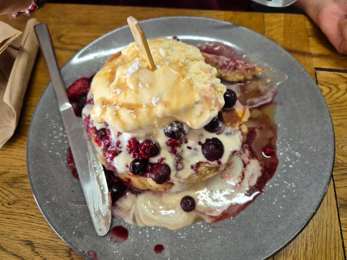 Sweet Pancake Stack, Up Tempo Cafe