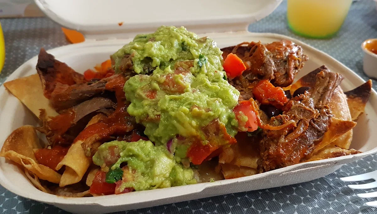 Nachos with Pulled Beef, Guzman y Gomez - Newtown
