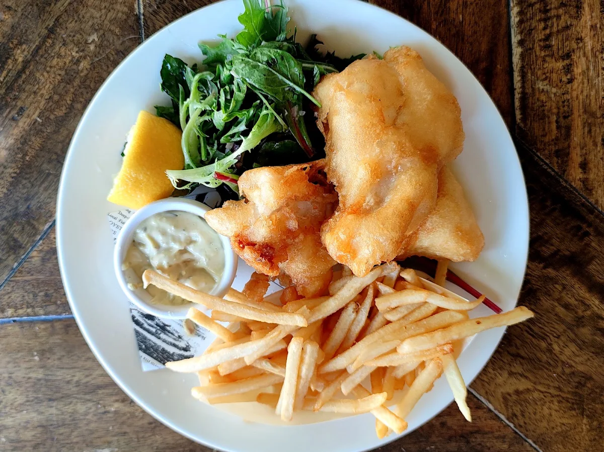 Fish & Chips, Cafe Patina