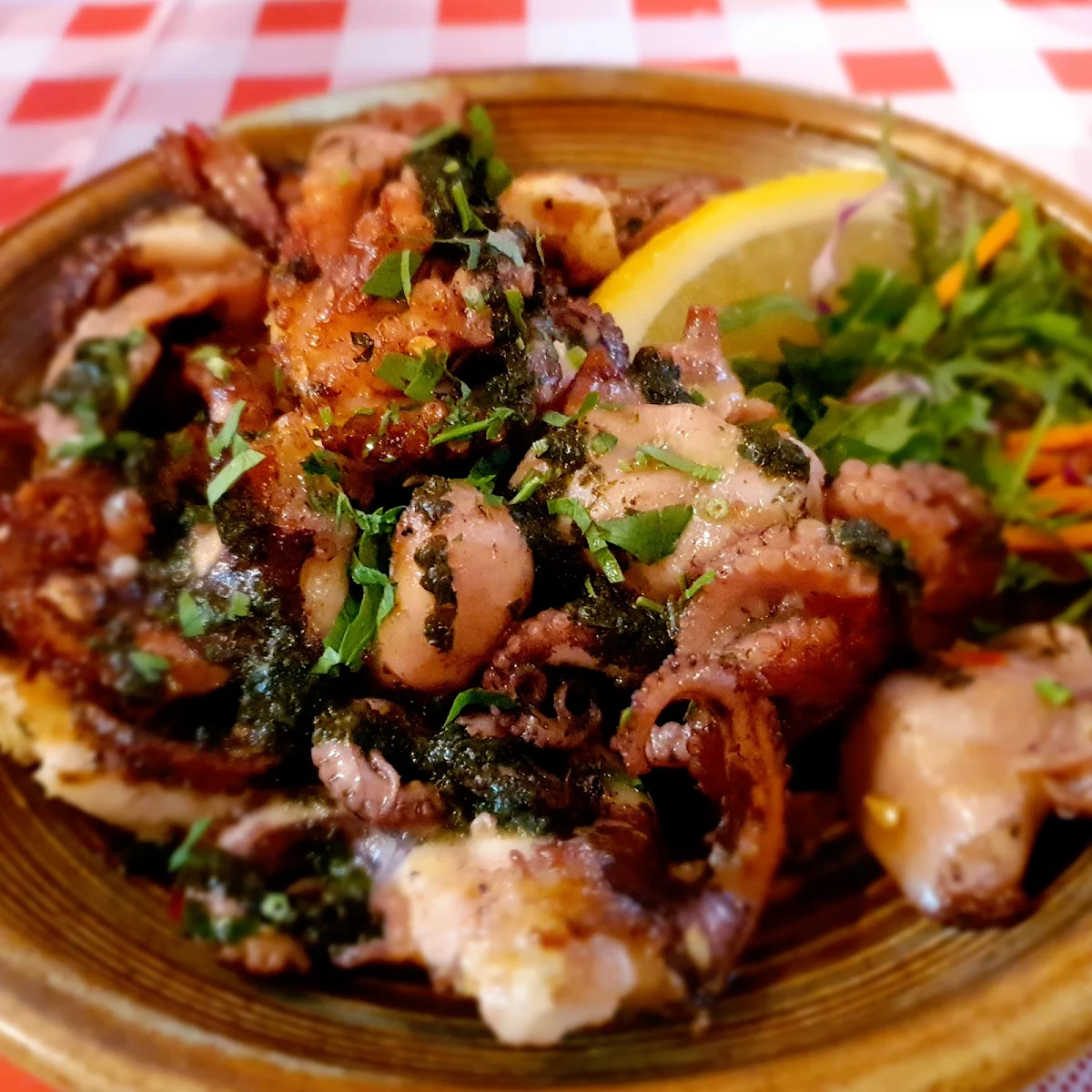 BBQ Octopus, La Piazza