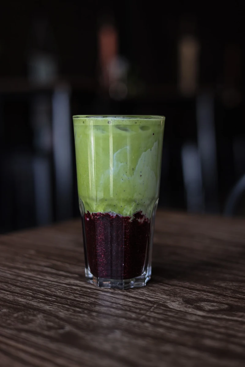 Matcha Latte, Hidden Specialty Coffee