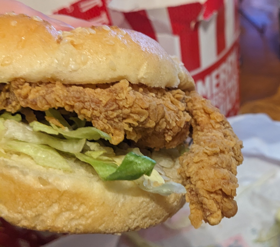 Zinger Burger, KFC Hawker