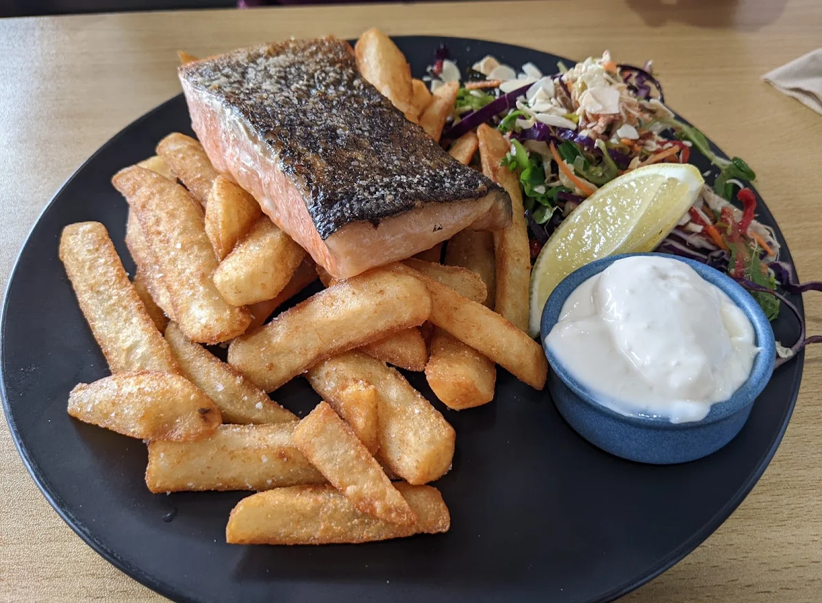 Trout with Chips, The Local Jervis Bay