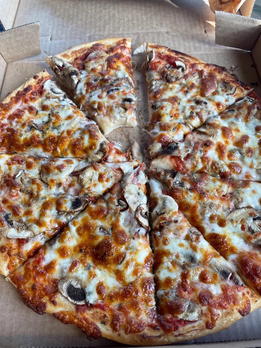 Mushroom Pizza