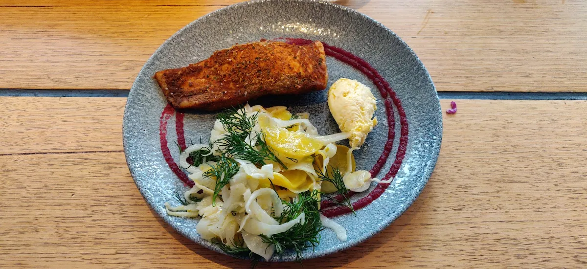 Salmon, The Sporting Globe x 4 Pines - King Street Wharf