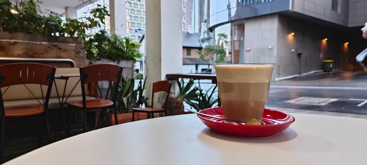 Latte, OMG Coffee & Toastie