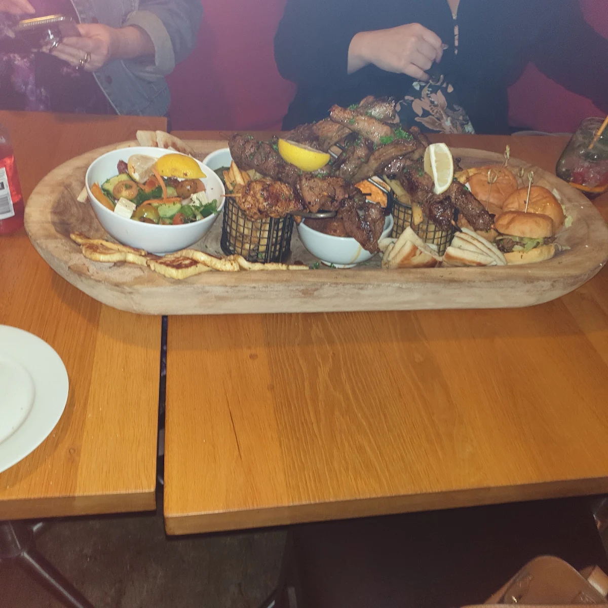 Chefs Platter, Little Lamb Restaurant Redcliffe