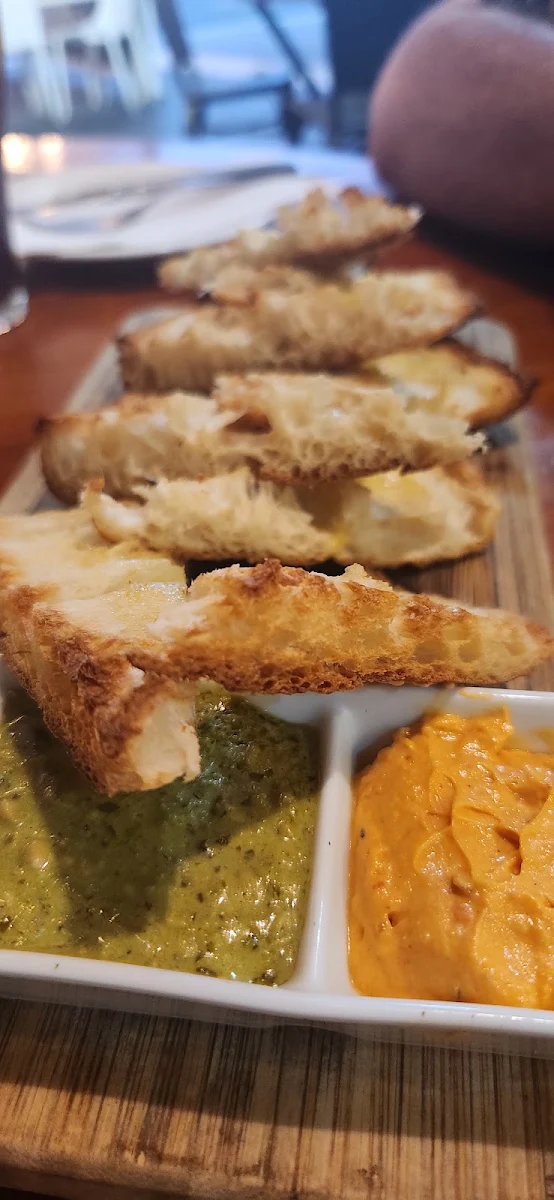 Turkish Bread N Dips, Little Lamb Restaurant Redcliffe