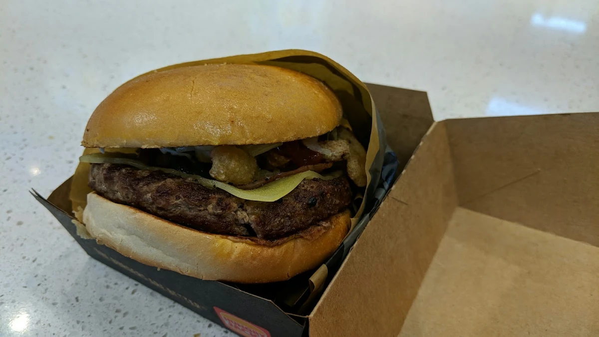 Fiery Angus Beef Burger, Hungry Jack's Burgers Longwarry West