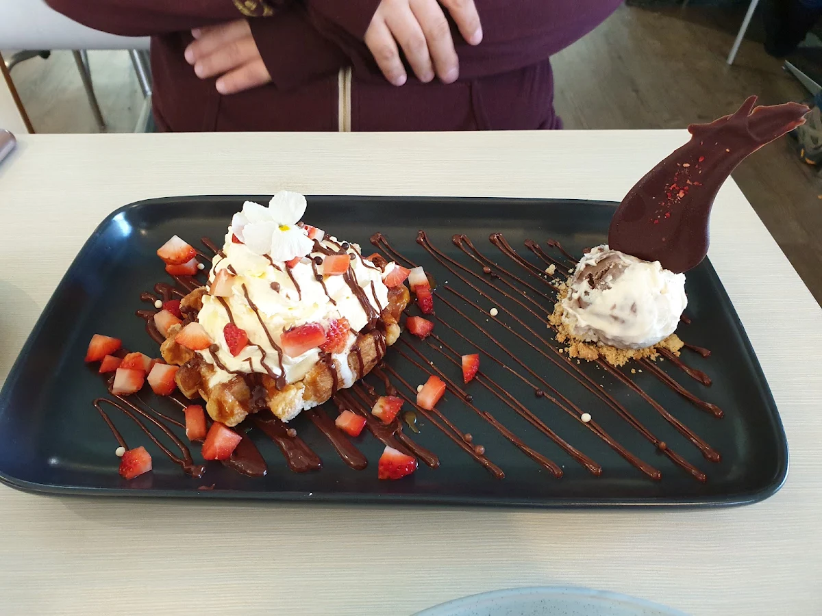 Waffles, Adore Tea Teahouse & Boutique - Mitchell