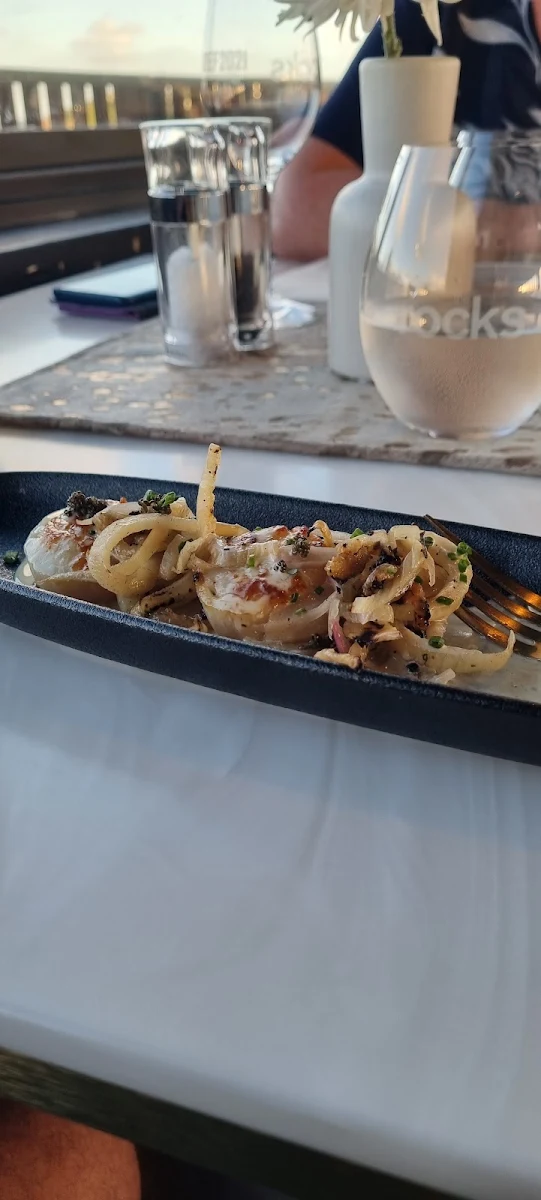 Scallops with Garlic Sauce
