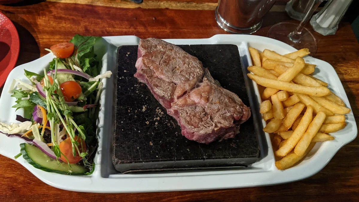 Scotch Fillet GF 250g Hot Rock