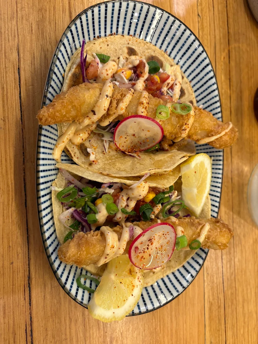 Fish Tacos, La Onda Latin Mex