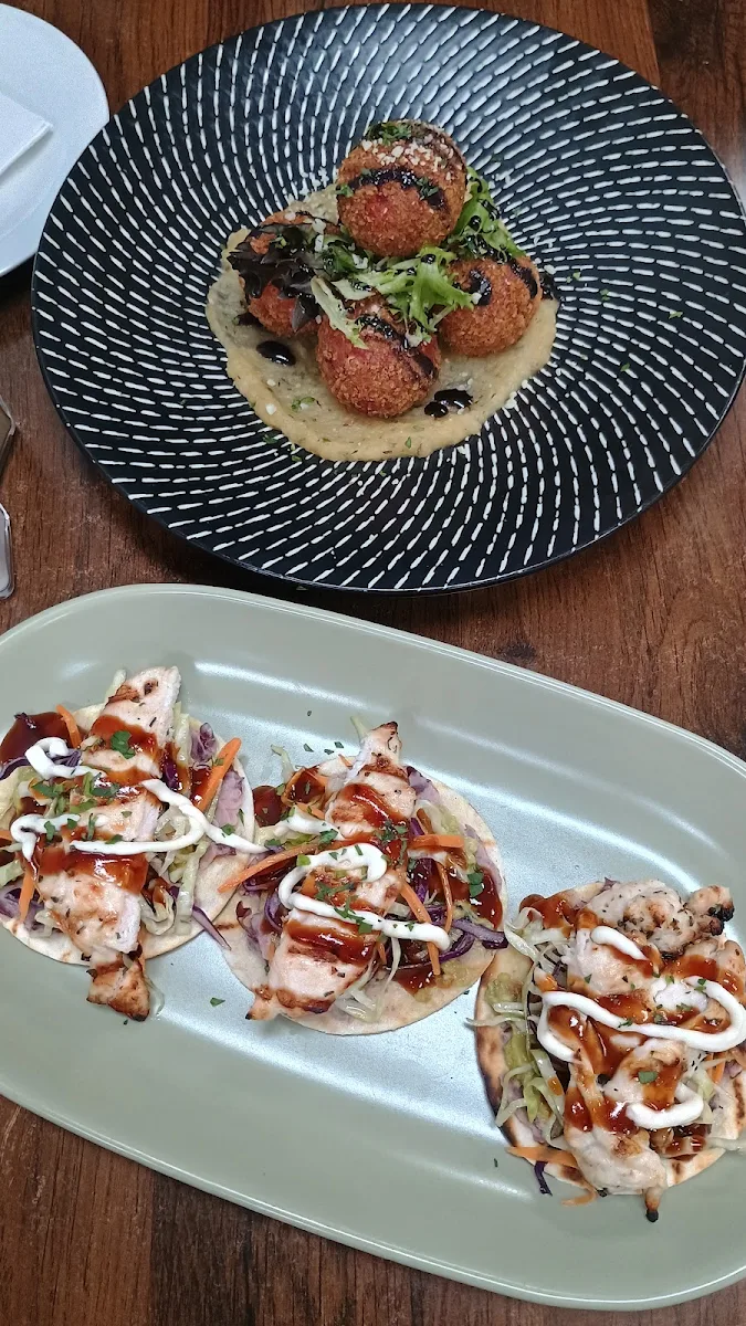 BBQ Chicken Tostadas