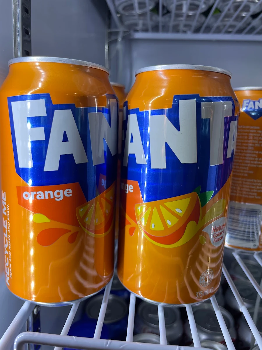 Fanta Orange Can Drink