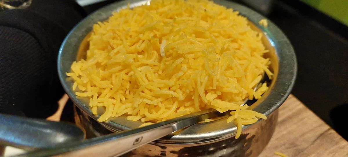 Extra Basmati Saffron Rice, Taj Indian Restaurant