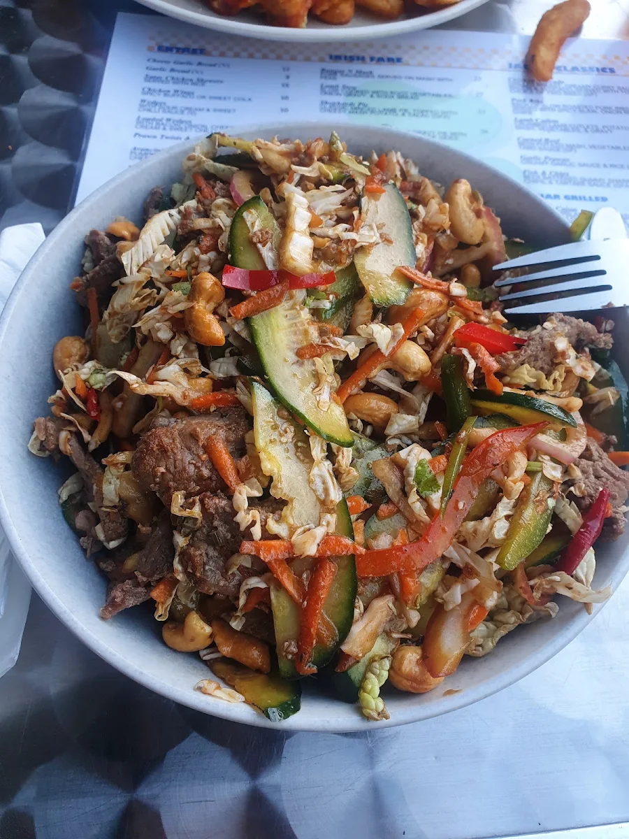Warm Beef Salad