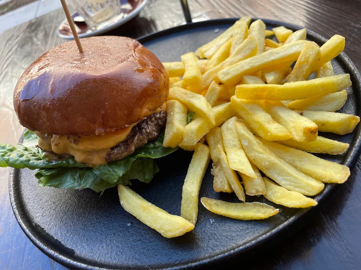 Wagyu Beef Burger with Fries