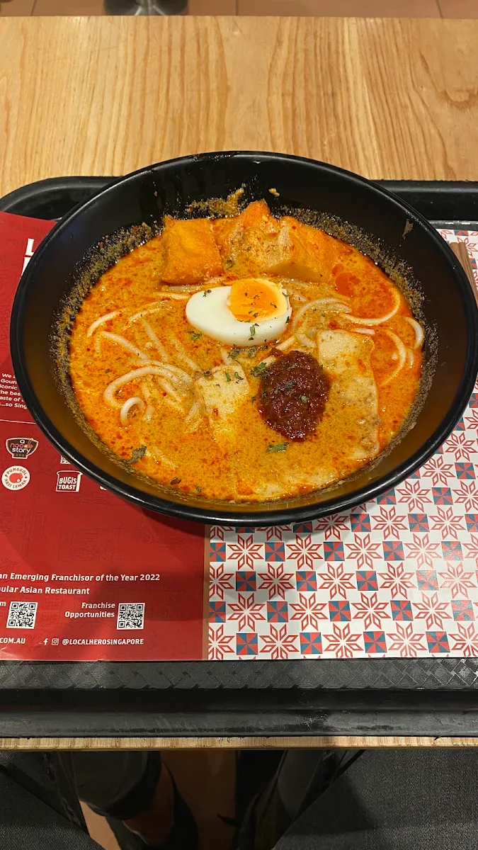 Plain Laksa Soup, Local Hero Singapore QV